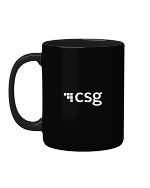 Ceramic Mug- Black- 350ML